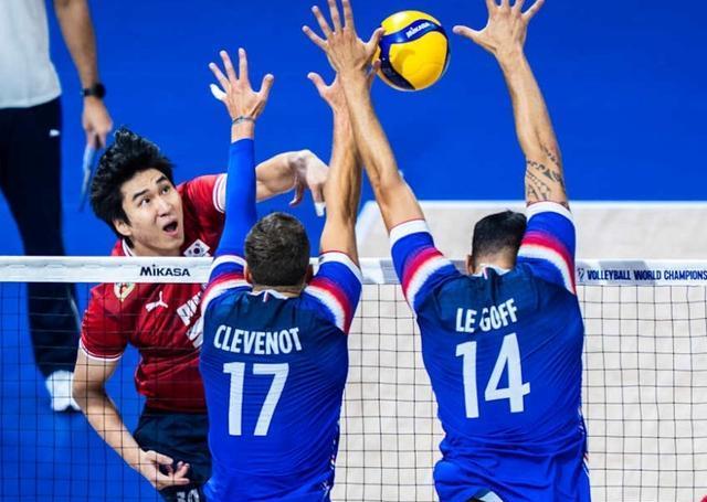 日本男排悬, B组 日本男排悬, B组